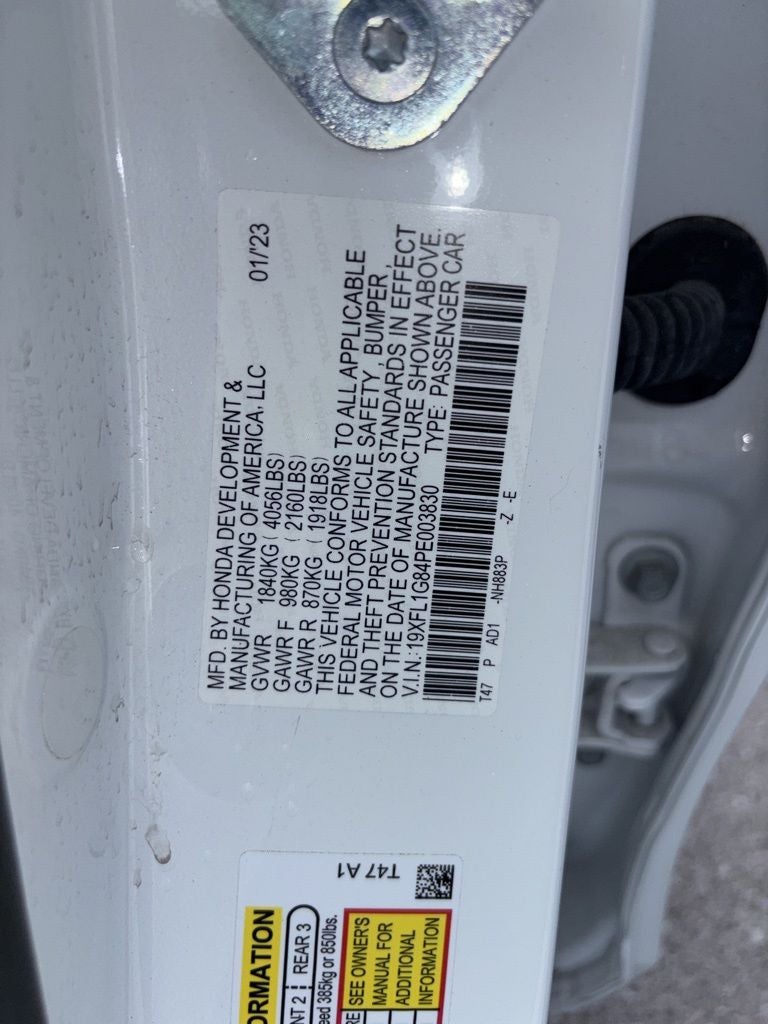 2023 Honda Civic Sport Touring