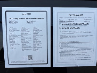 2023 Jeep Grand Cherokee Limited CPO