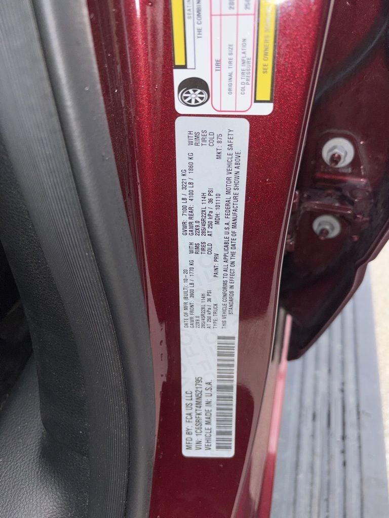 2021 RAM 1500 Laramie Longhorn