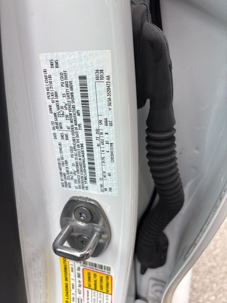 2022 Ford Escape SEL CPO