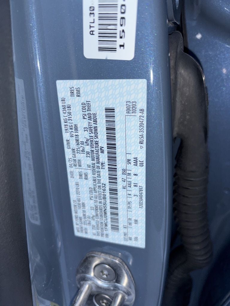 2025 Ford Escape ST-Line