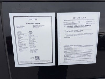 2023 Ford Bronco Base