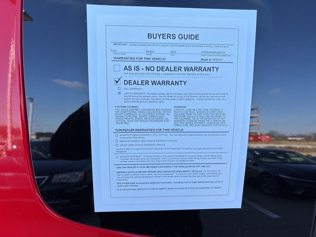 2023 Ford Ranger XLT CPO