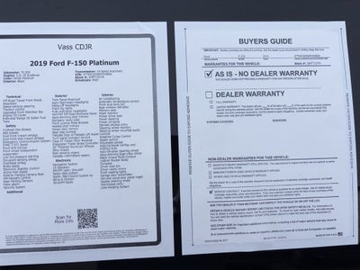 2019 Ford F-150 Platinum