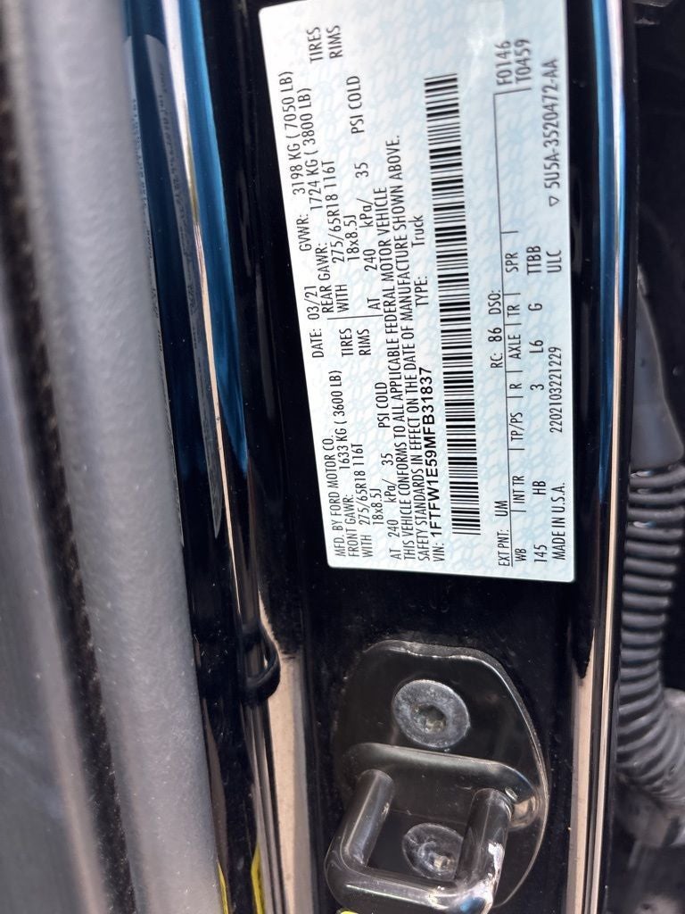 2021 Ford F-150 Lariat