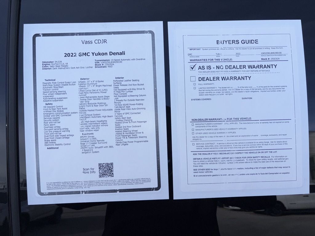 2022 GMC Yukon Denali