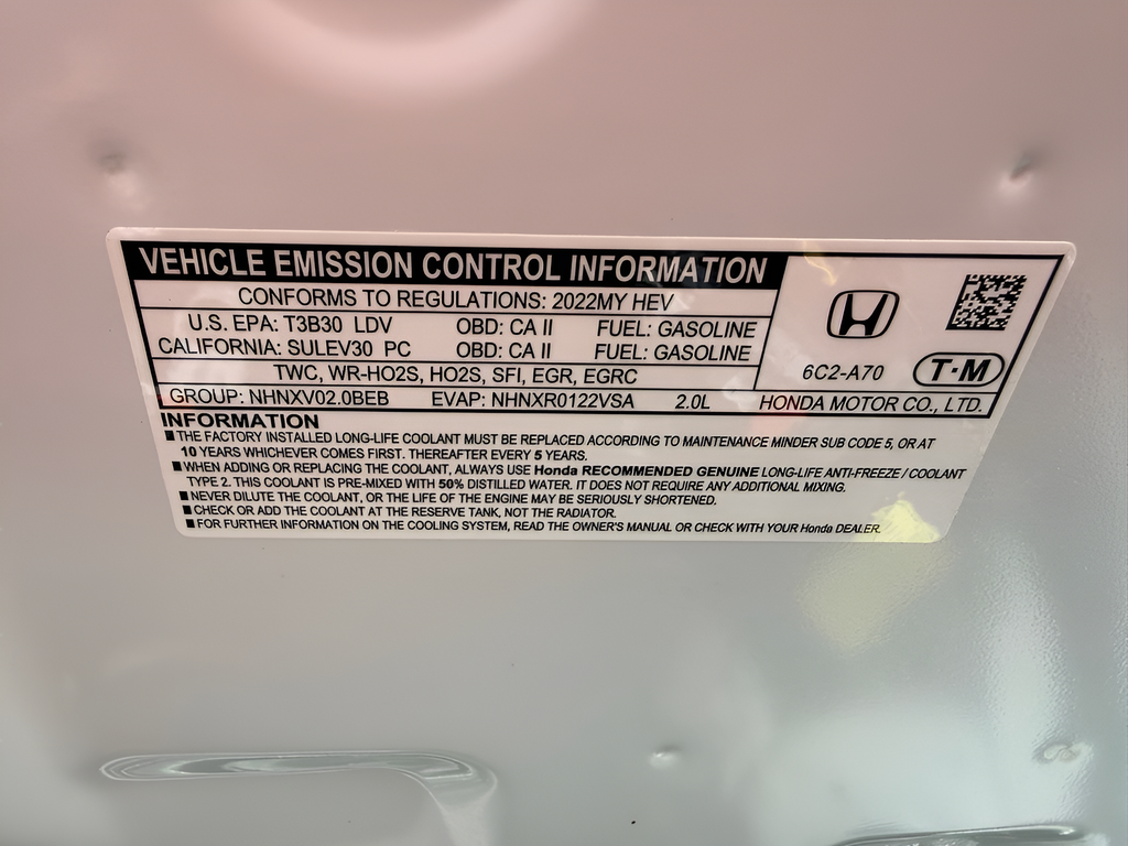 2022 Honda Accord Hybrid Sport