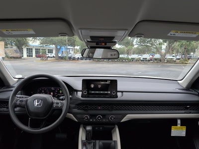 2025 Honda Accord LX