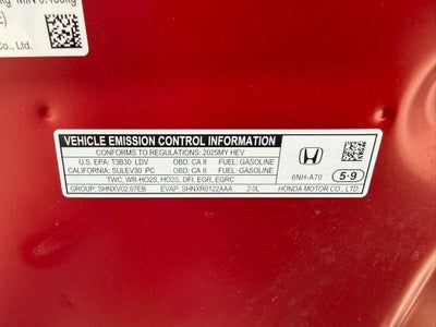 2025 Honda Accord Hybrid Sport