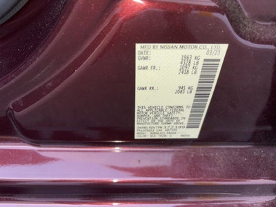 2023 Nissan Altima 2.5 SV