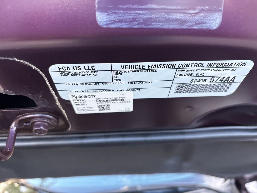 2021 Dodge Challenger R/T Scat Pack CPO