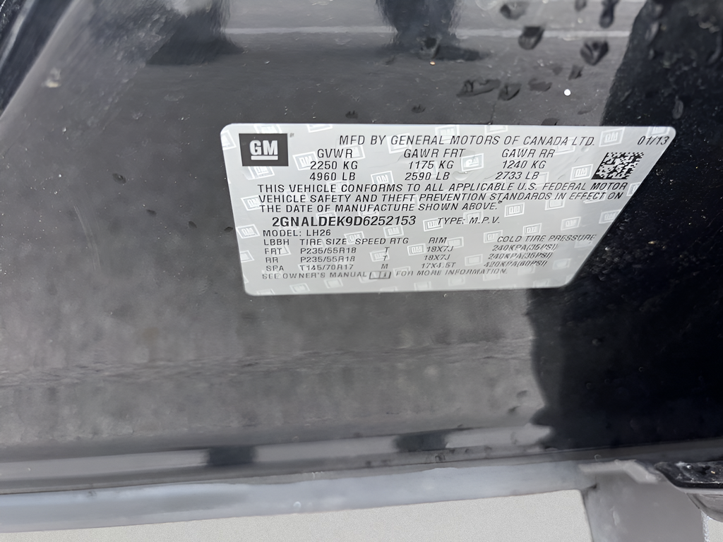 2013 Chevrolet Equinox LT 1LT