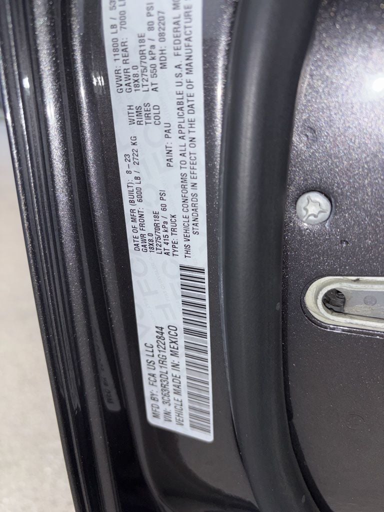 2024 RAM 3500 Big Horn CPO