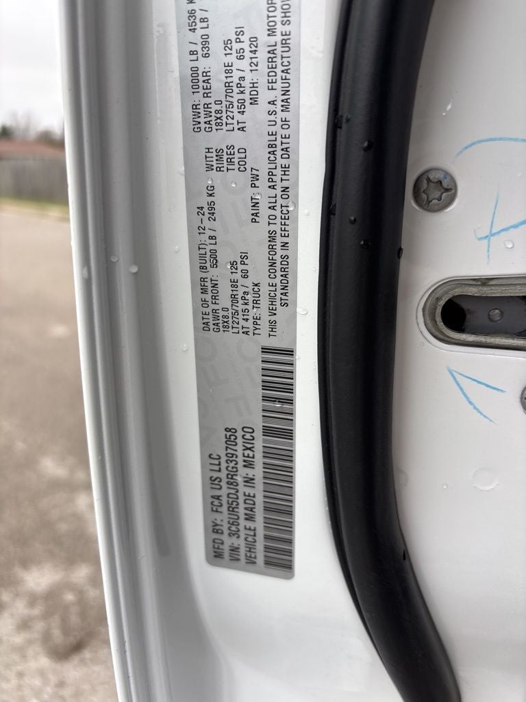 2024 RAM 2500 Big Horn CPO