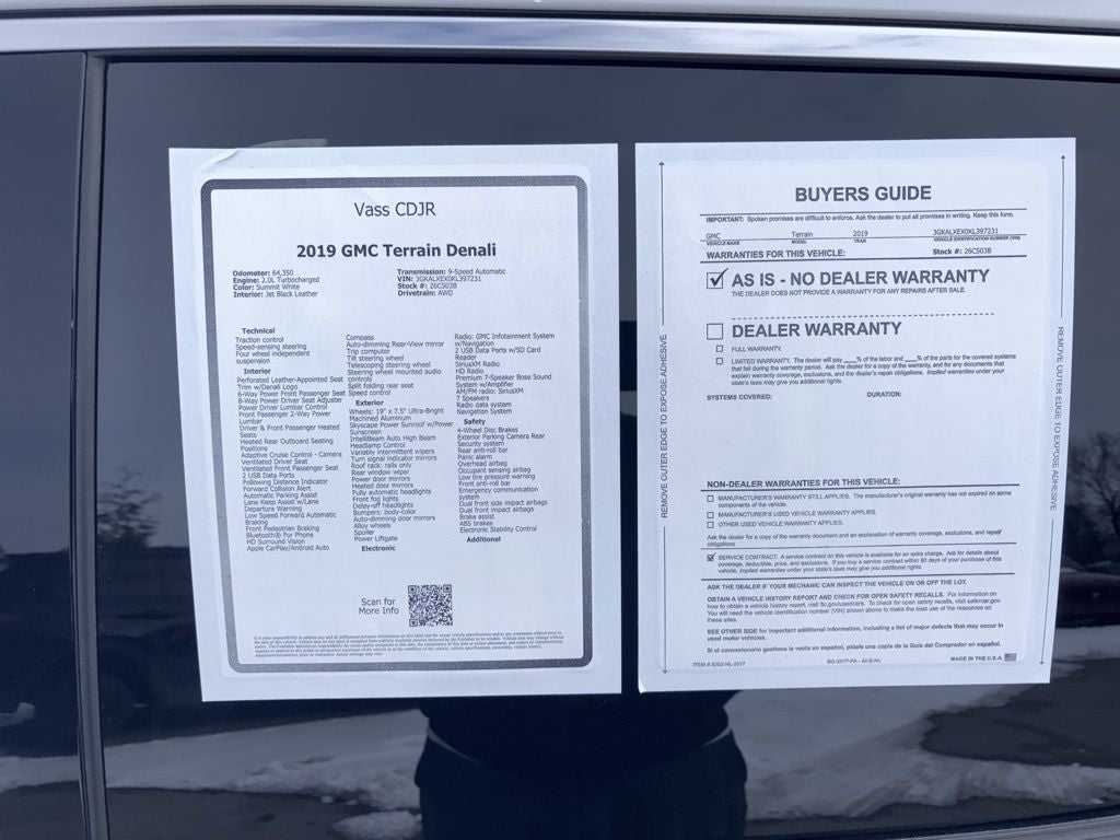 2019 GMC Terrain Denali