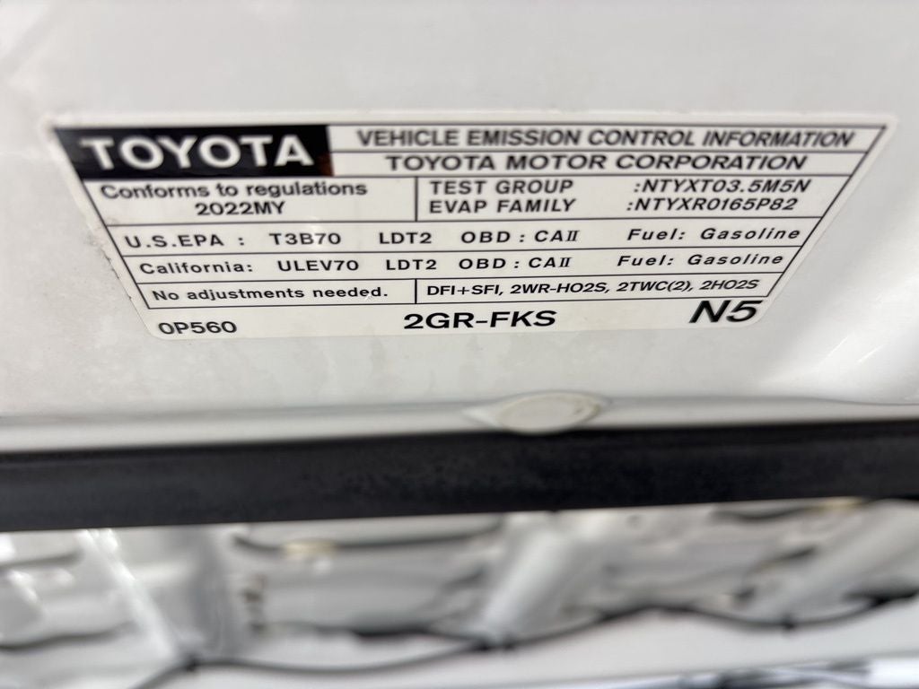 2022 Toyota Tacoma SR V6