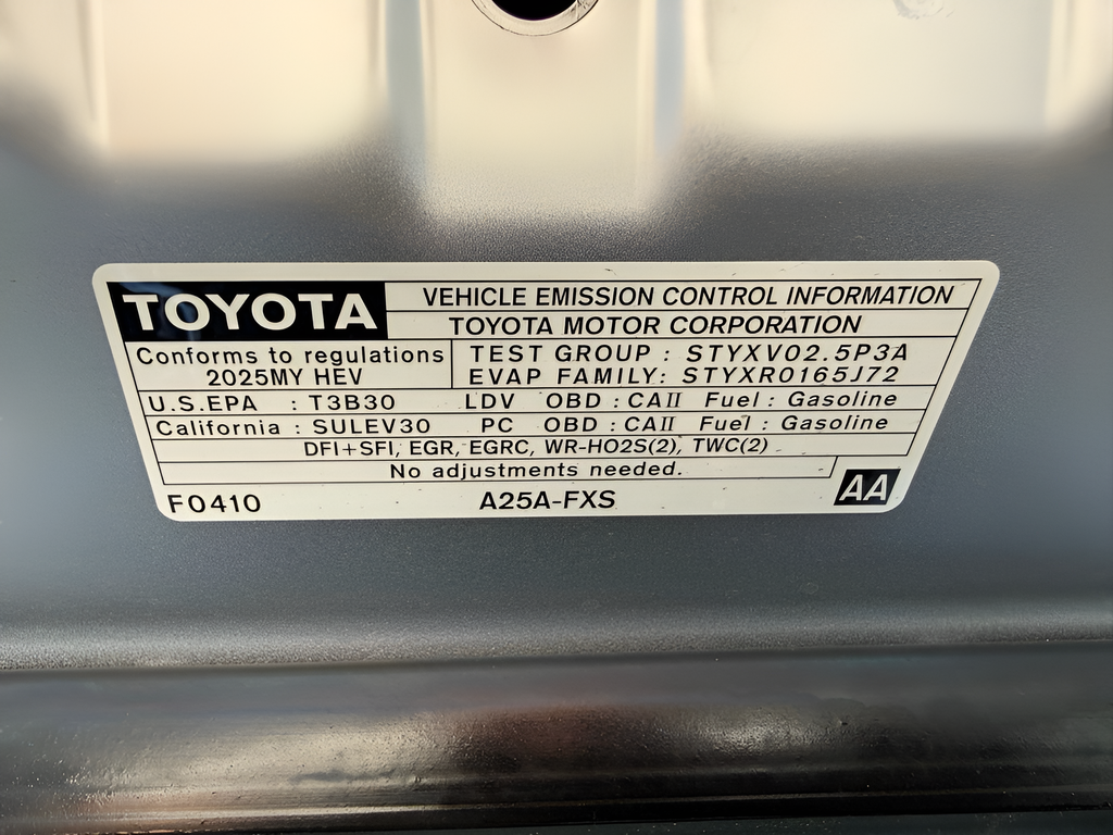 2025 Toyota Camry LE