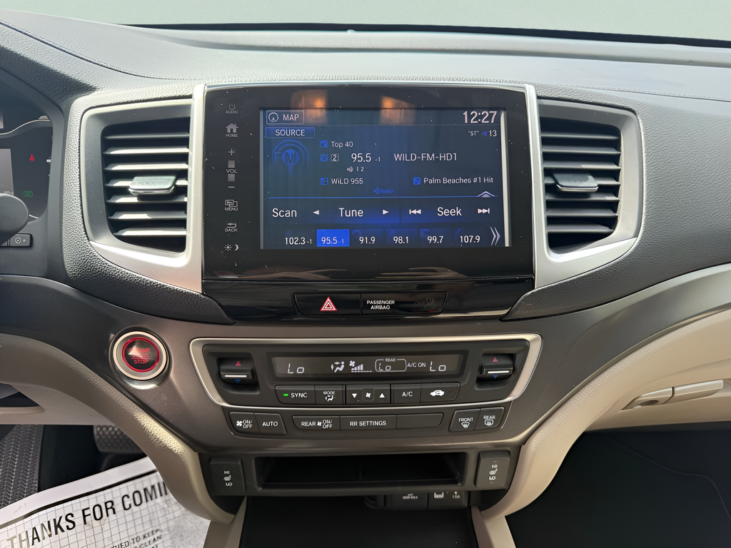 2017 Honda Ridgeline RTL-T