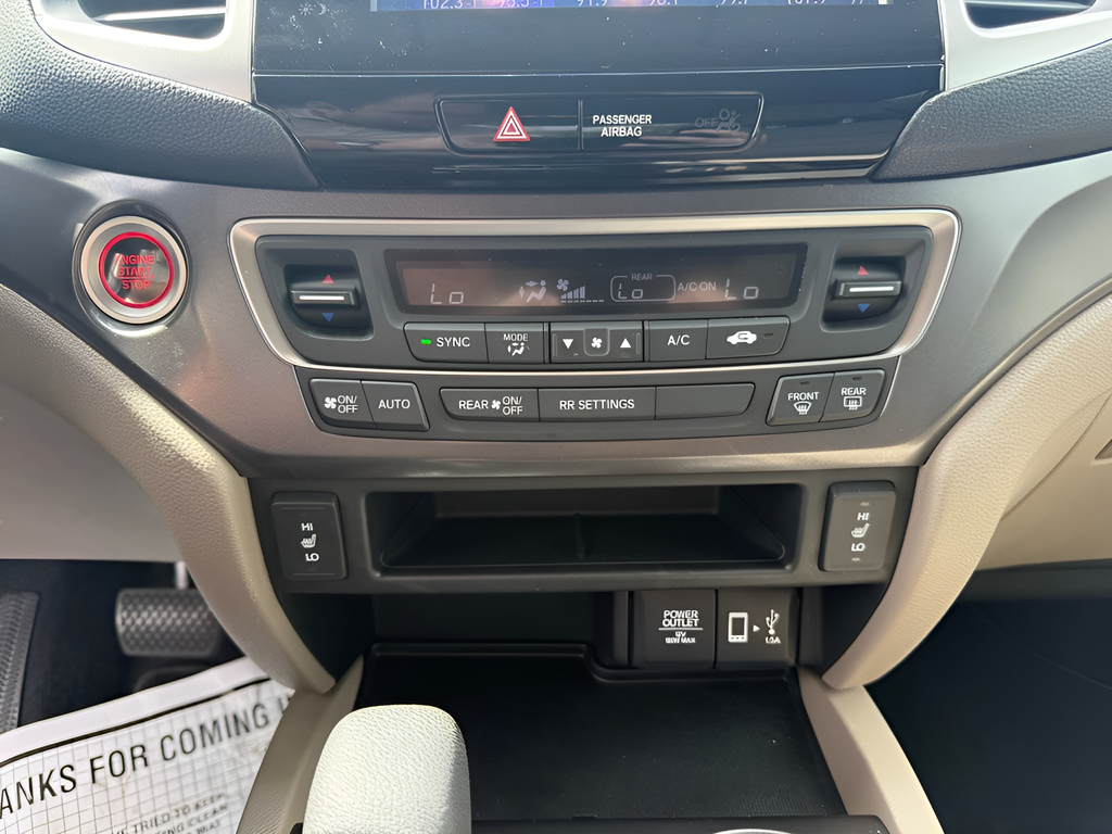 2017 Honda Ridgeline RTL-T