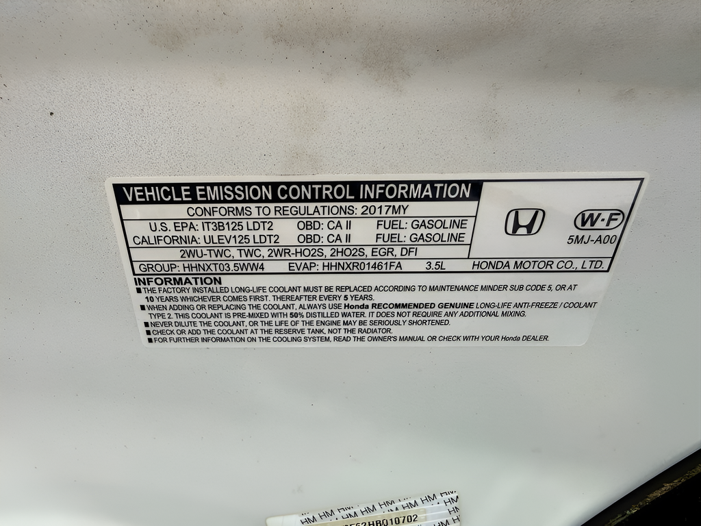 2017 Honda Ridgeline RTL-T