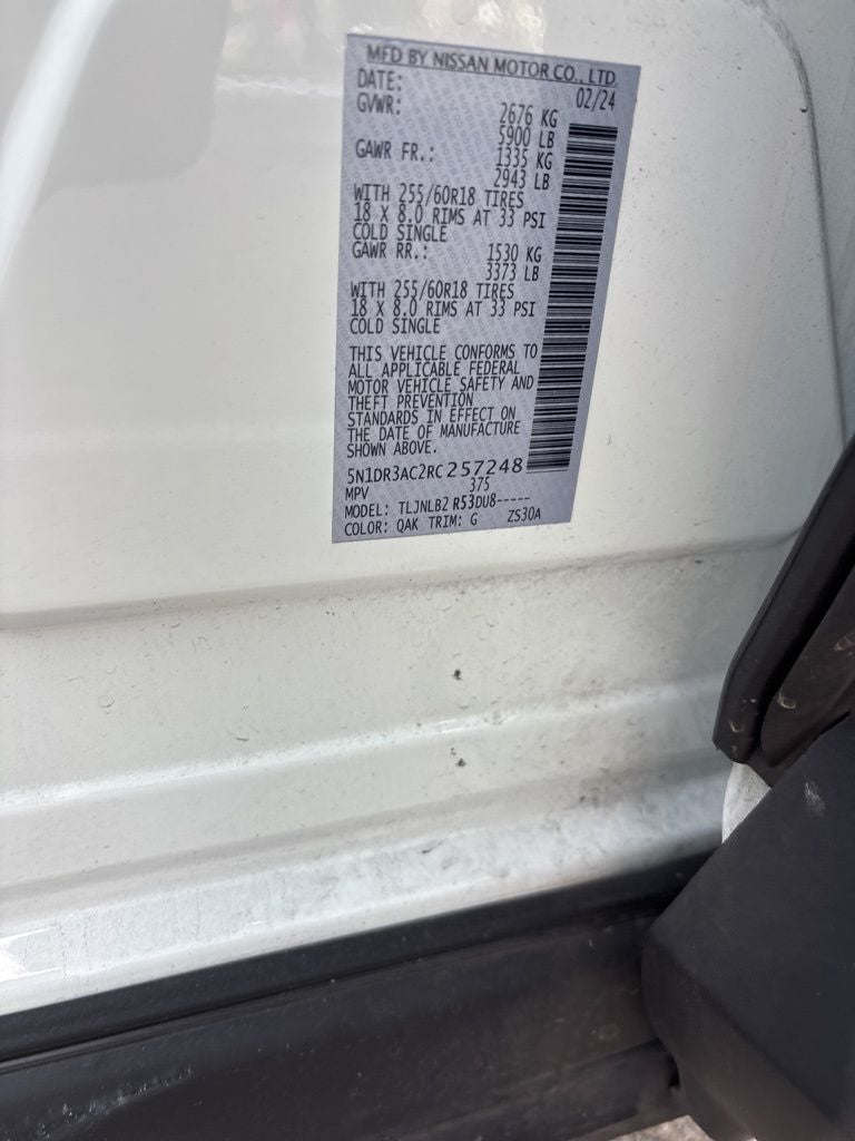 2024 Nissan Pathfinder S CPO