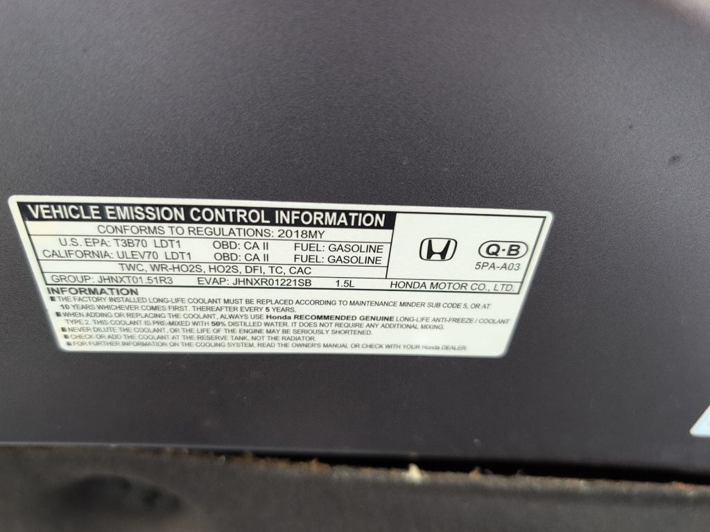 2018 Honda CR-V EX-L