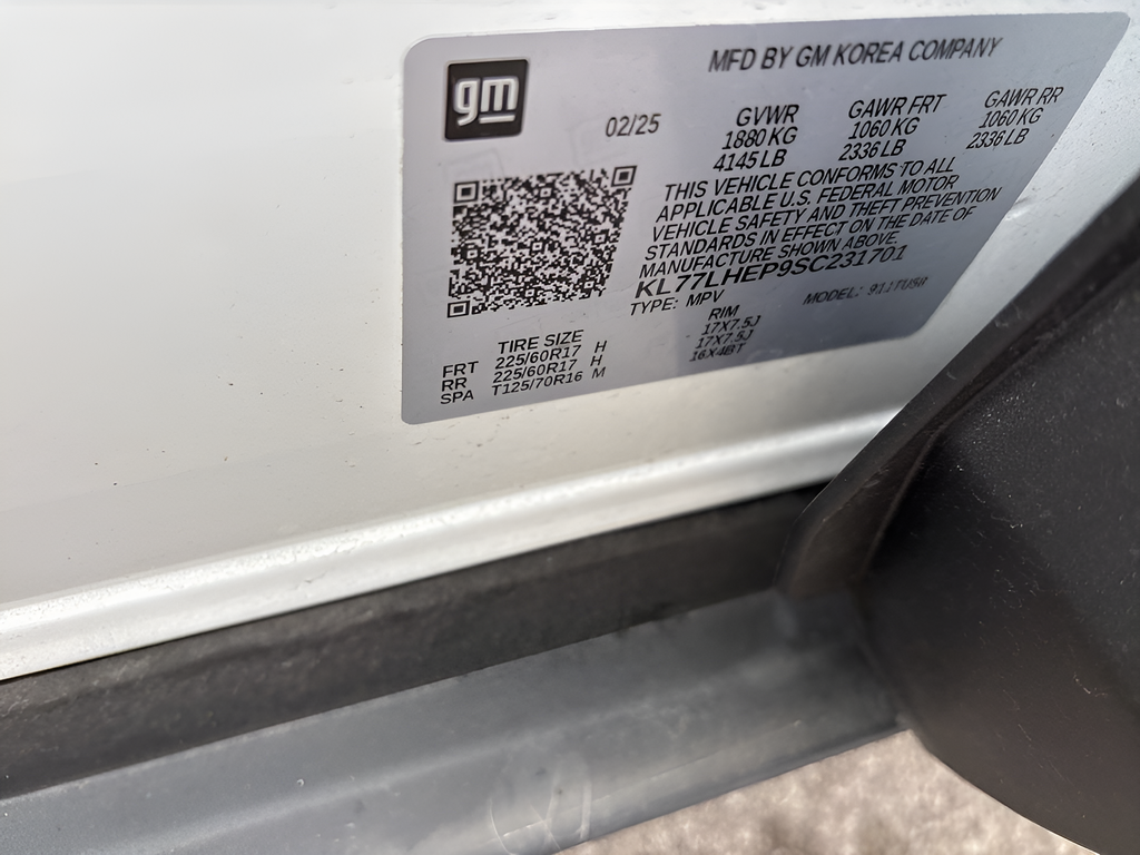 2025 Chevrolet Trax LT CPO