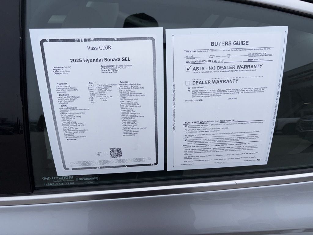 2025 Hyundai Sonata SEL