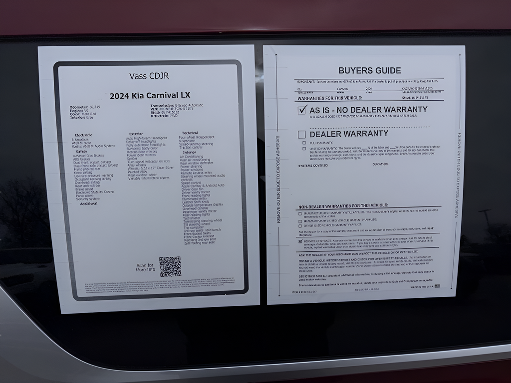 2024 Kia Carnival LX