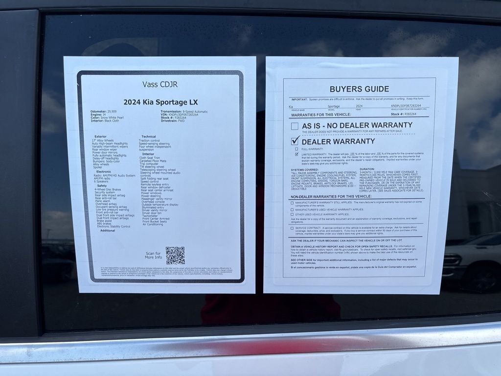 2024 Kia Sportage LX CPO