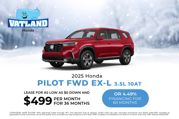 2026 Honda PILOT 2WD EX-L