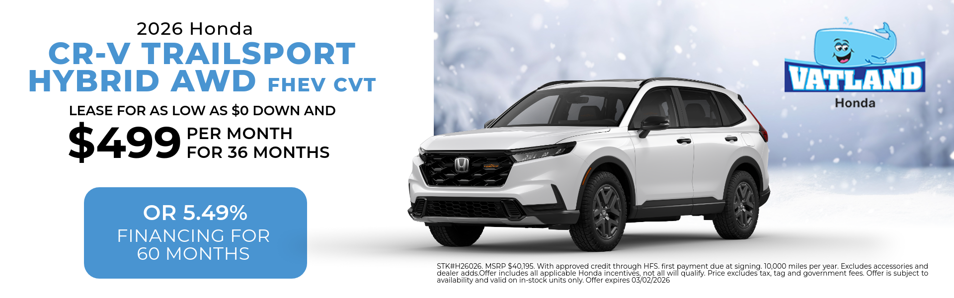 2026 Honda CR-V HYBRID TRAILSPORT