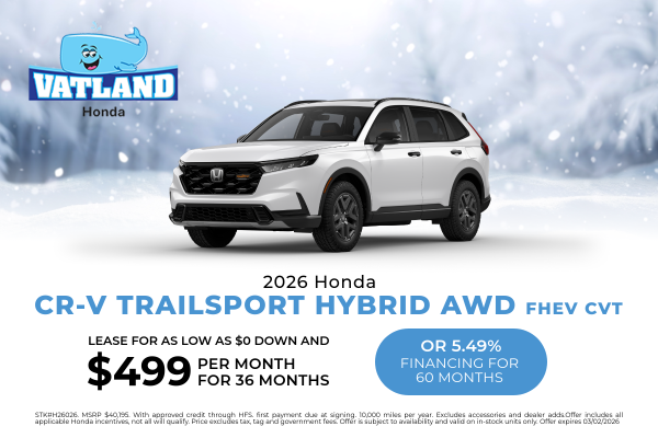 2026 Honda CR-V Hybrid TrailSport